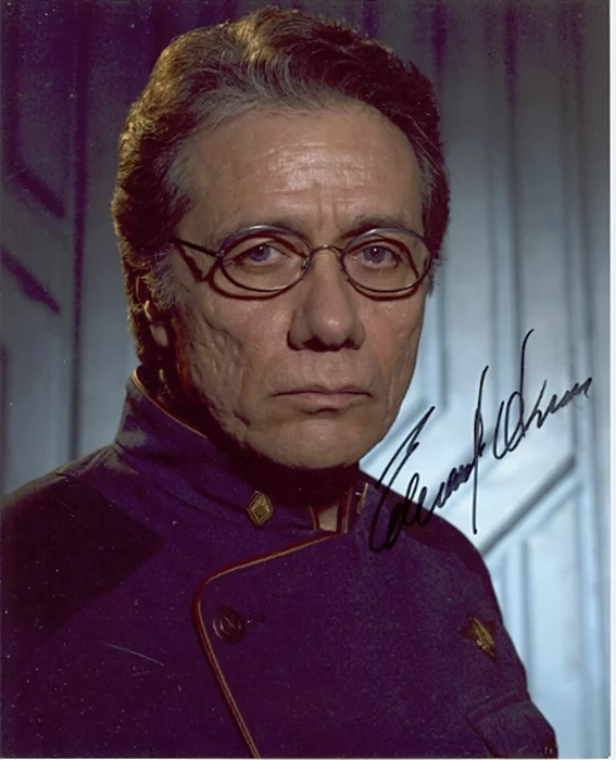 Edward James Olmos autograph