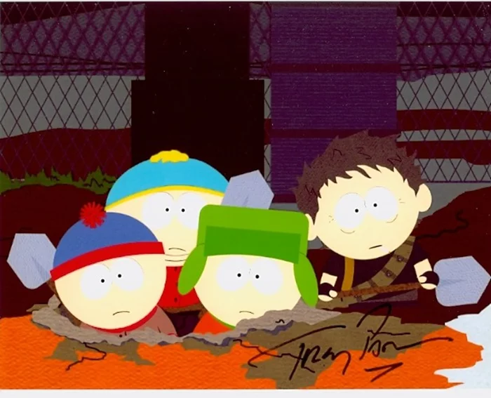 Trey Parker autograph