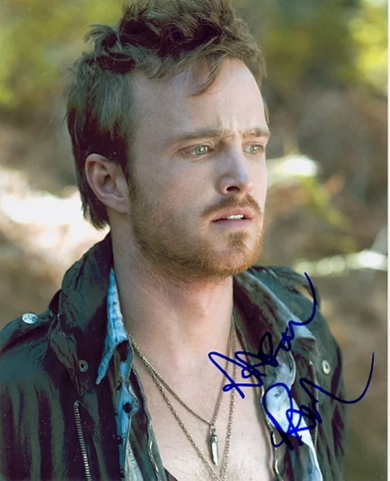 Aaron Paul autograph