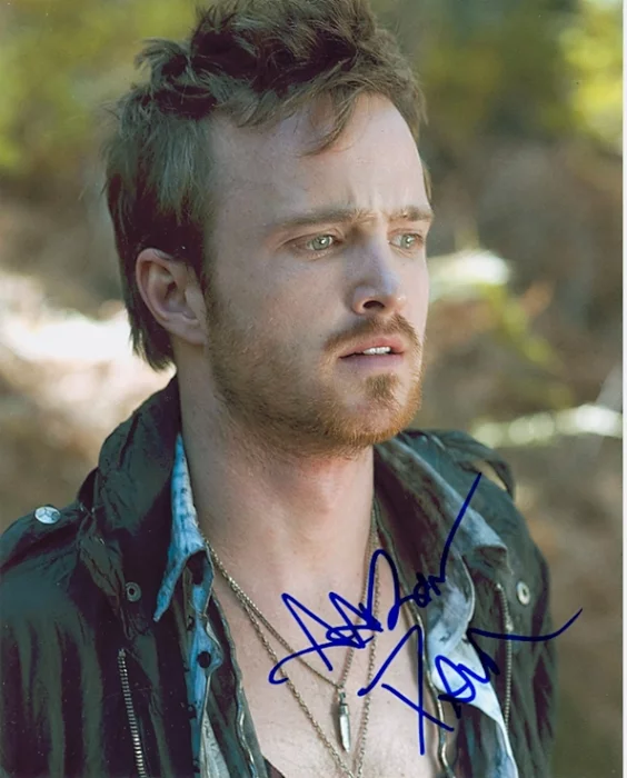 Aaron Paul autograph