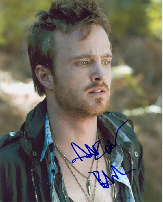 Aaron Paul autograph