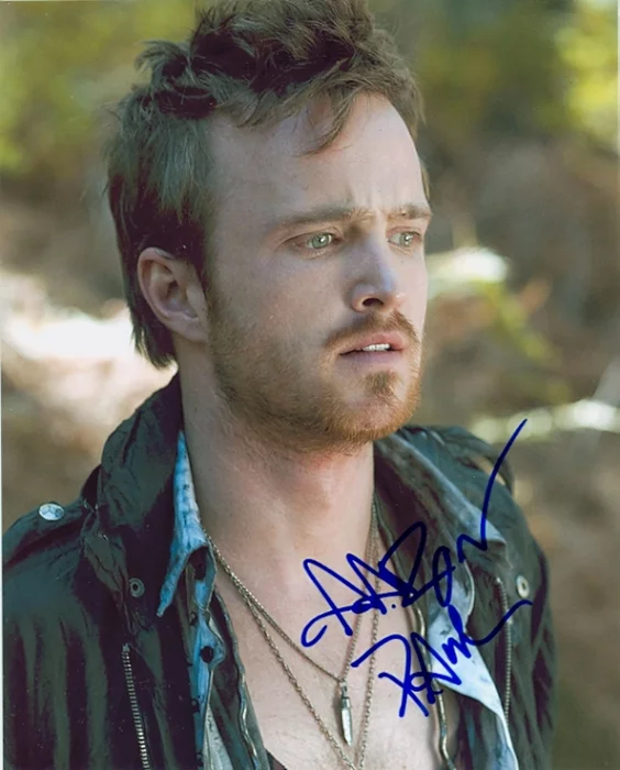 Aaron Paul autograph