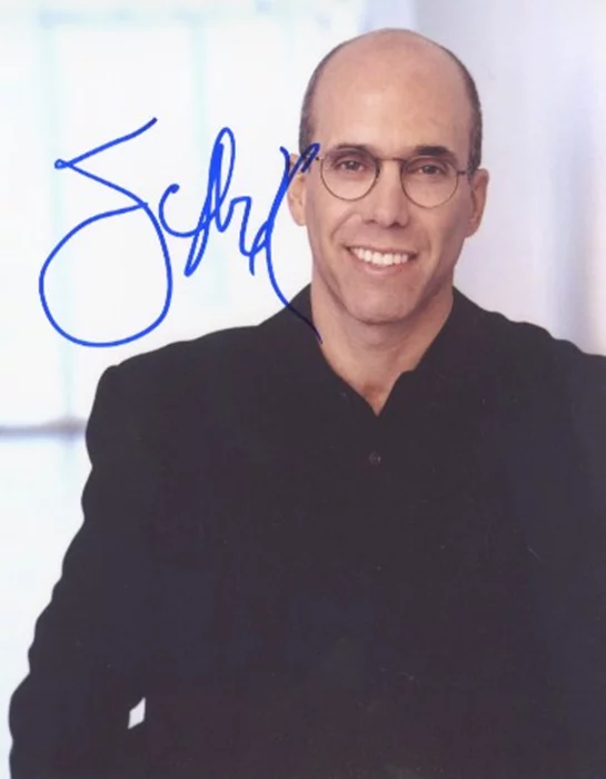 Jeffrey Katzenberg autograph