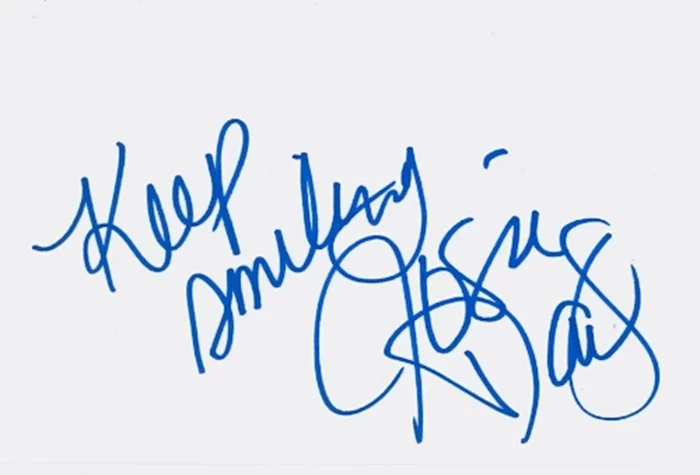 Josie Davis autograph