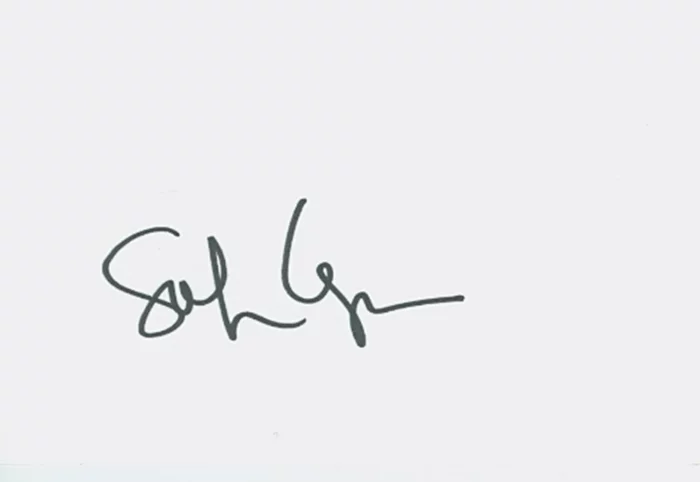 Sofia Coppola autograph