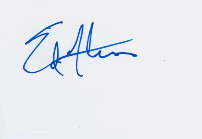Ed Harris autograph