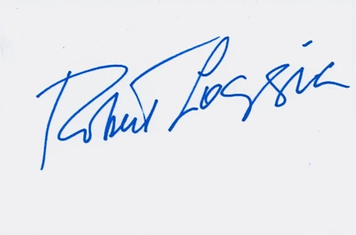 Robert Loggia autograph