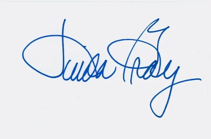 Linda Gray autograph