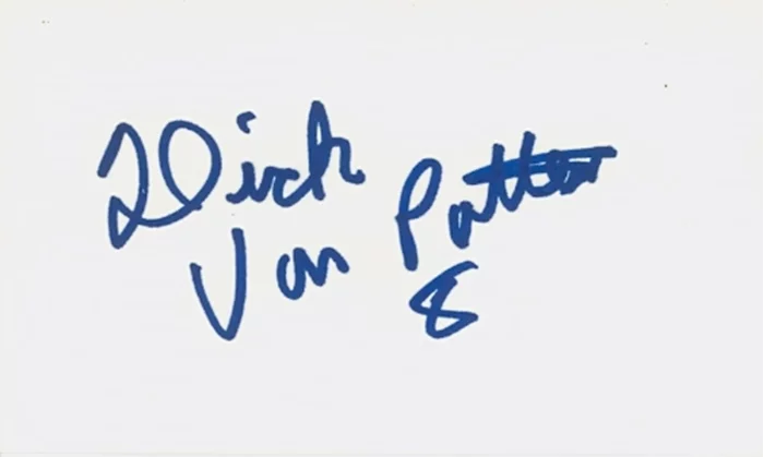 Dick Van Patten autograph