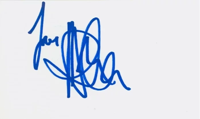 Michael Buble autograph