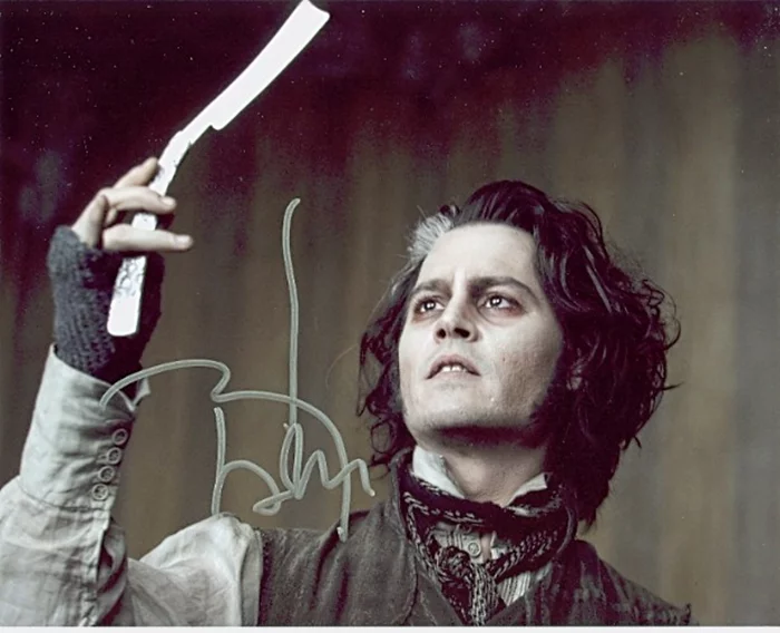 Johnny Depp autograph
