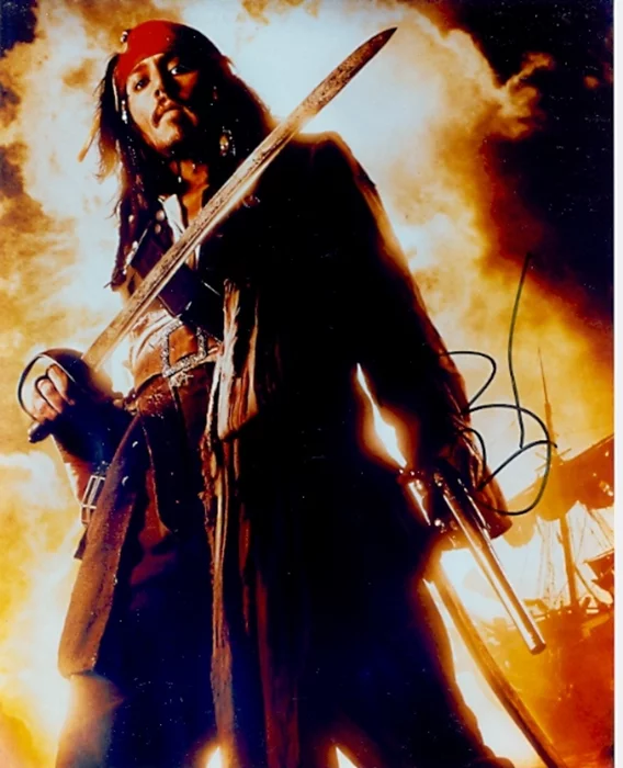 Johnny Depp autograph