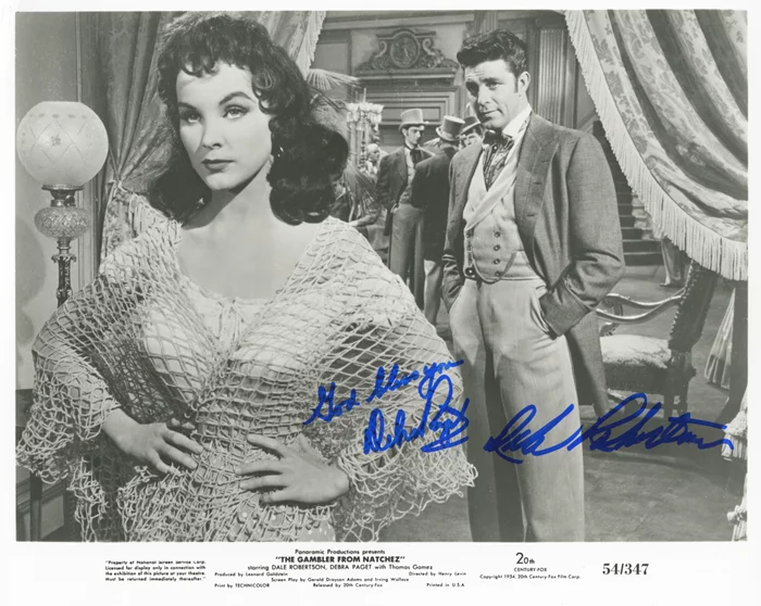 The Gambler From Natchez autograph
