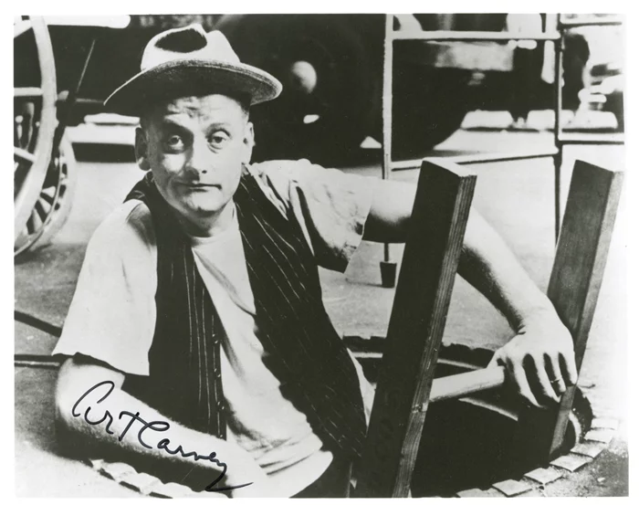 Art Carney autograph