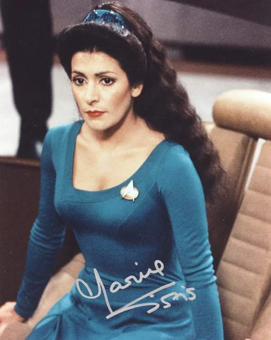 Marina Sirtis autograph