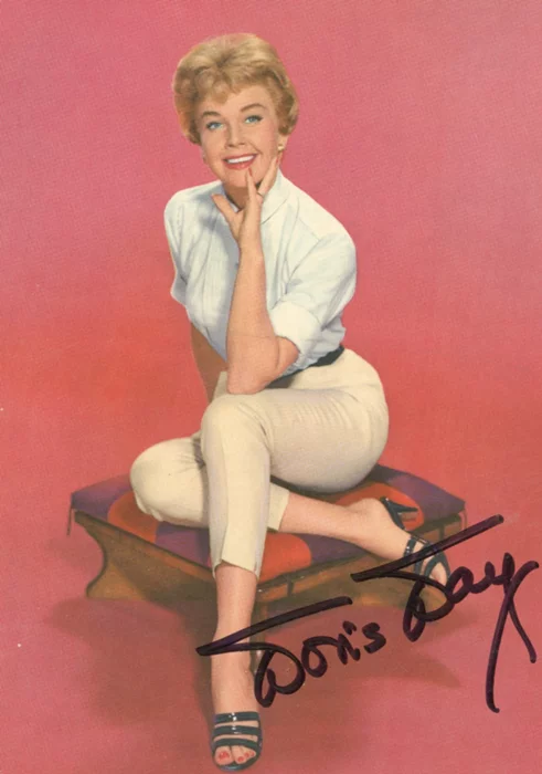 Doris Day autograph