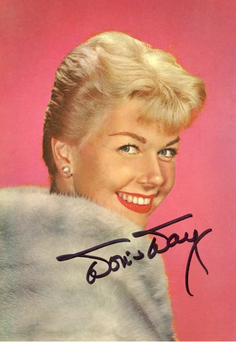 Doris Day autograph