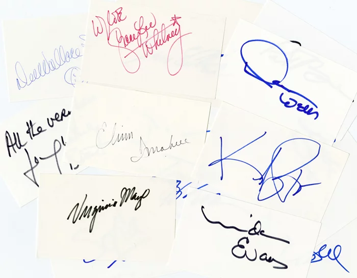 Signature Collection autograph