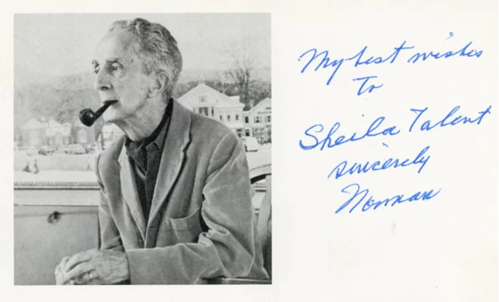Norman Rockwell autograph
