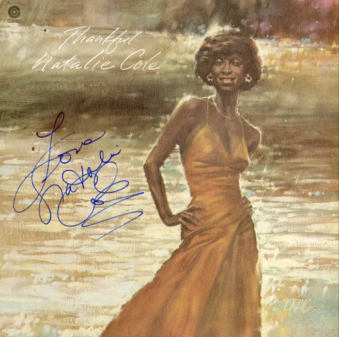 Natalie Cole autograph