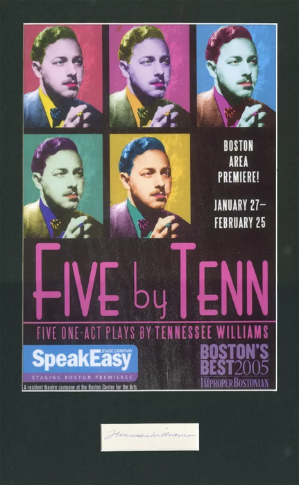 Tennessee Williams autograph