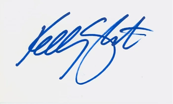Kelly Slater autograph