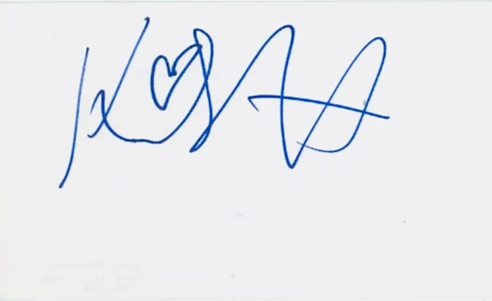 Kim Stewart autograph