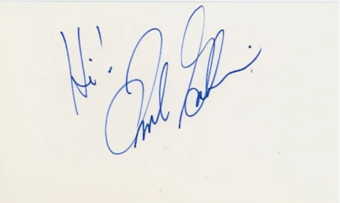 Frank Gorshin autograph