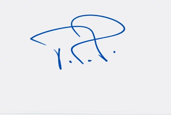 T.I. autograph