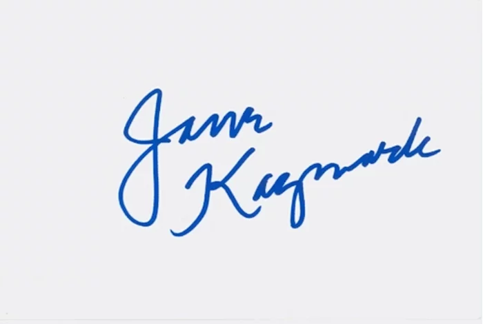 Jane Kaczmarek autograph