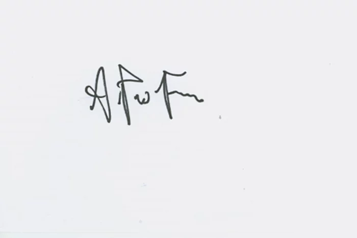 Amy Price-Francis autograph