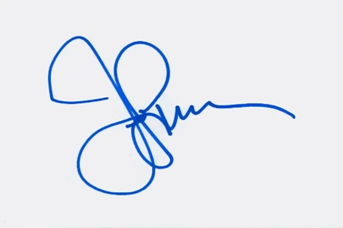 John Stamos autograph