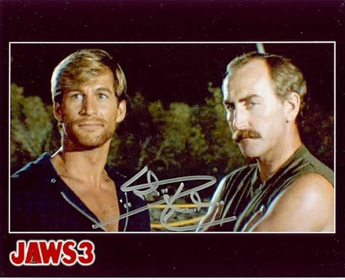 Simon MacCorkindale autograph