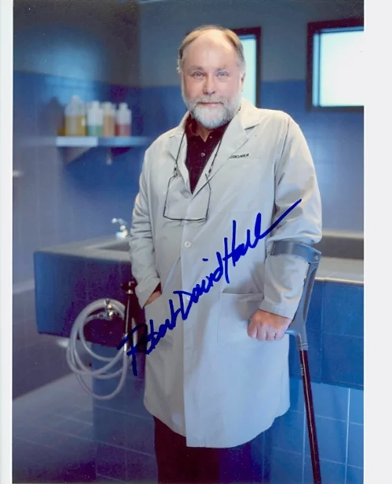 Robert David Hall autograph
