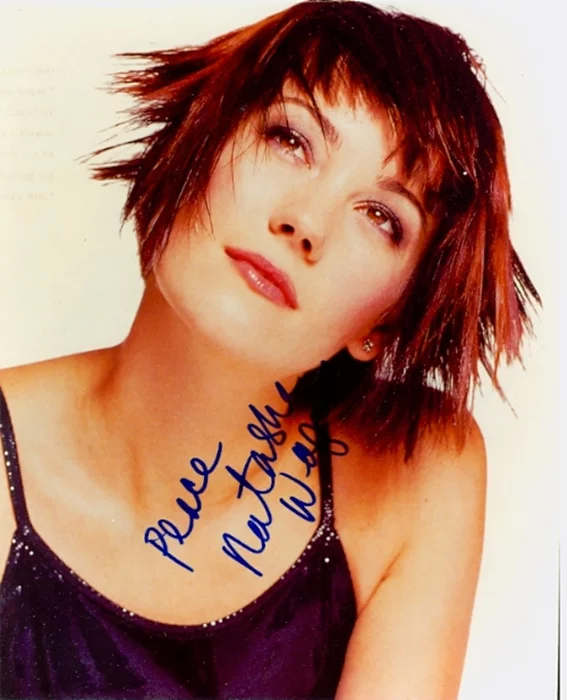 Natasha Gregson Wagner autograph