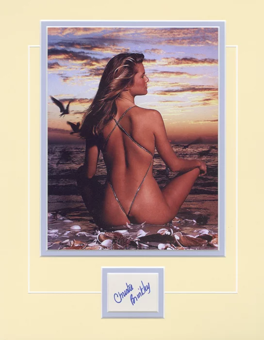 Christie Brinkley autograph
