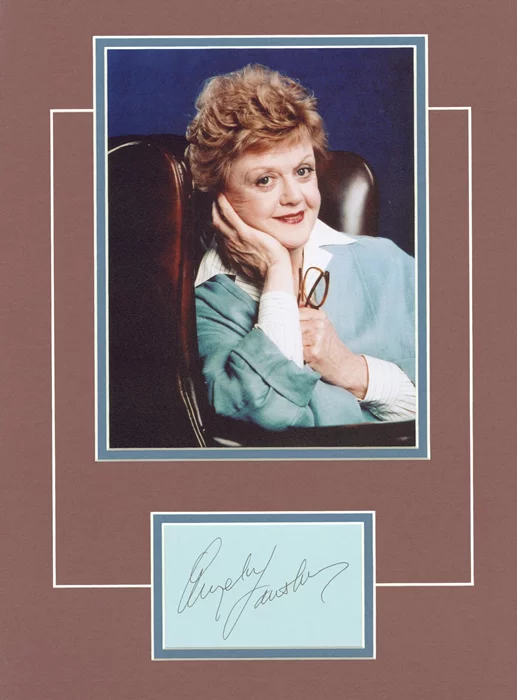 Angela Lansbury autograph