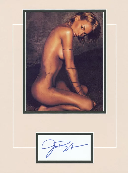Jolene Blalock autograph