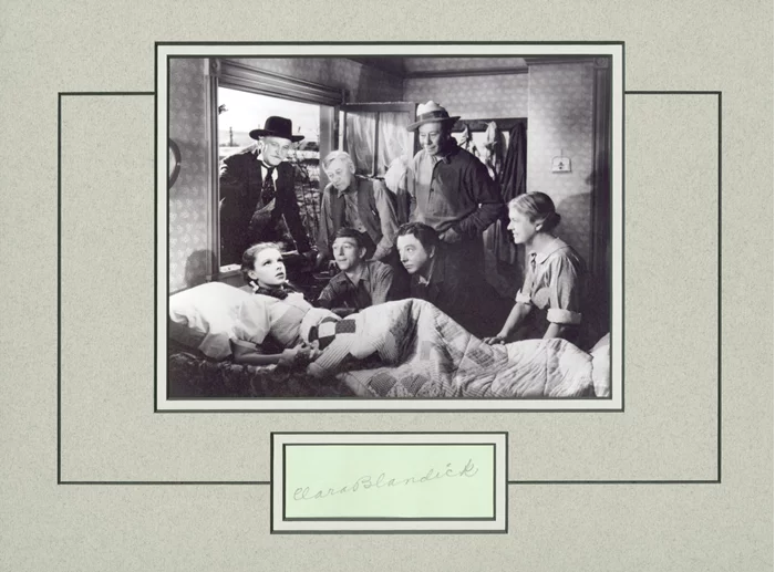 Clara Blandick autograph