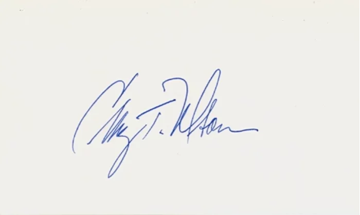 Craig T. Nelson autograph