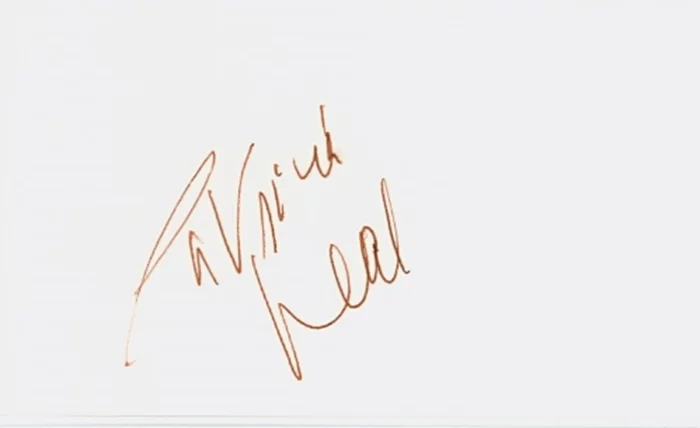 Patricia Neal autograph