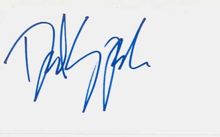 David Spade autograph