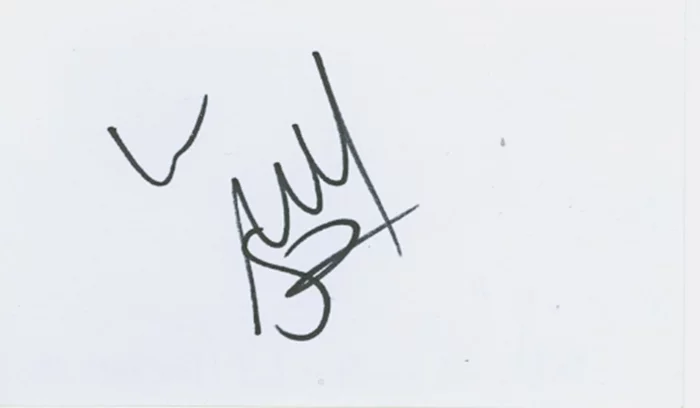 Melanie Brown autograph