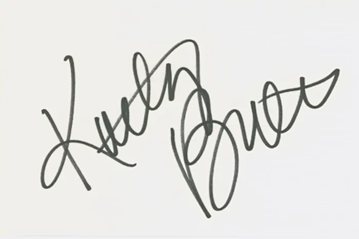 Kathy Bates autograph