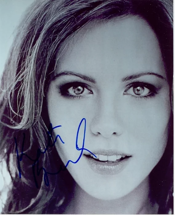 Kate Beckinsale autograph