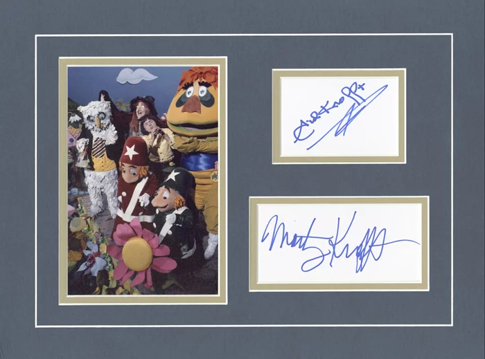 H.R. Pufnstuf autograph