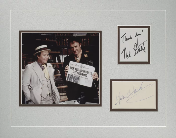 Superman autograph