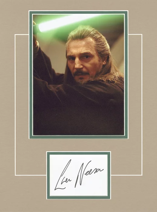 Liam Neeson autograph