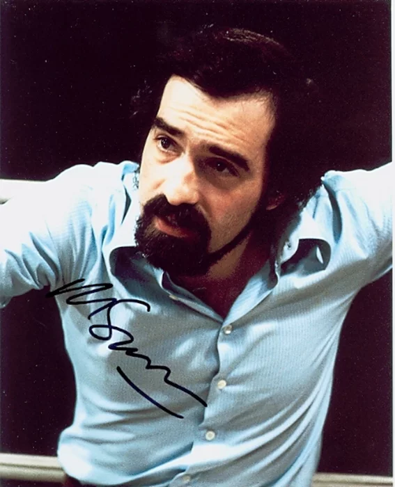 Martin Scorsese autograph