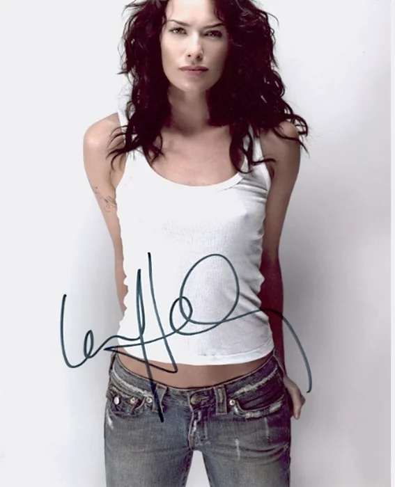 Lena Headey autograph